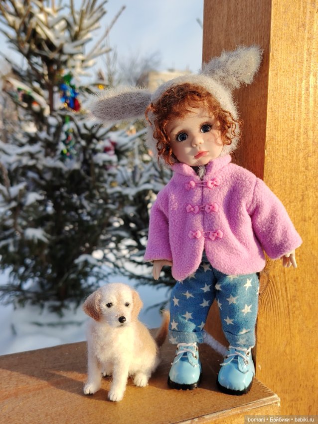 Постновогоднее — Куклы Miroxdolls (Оксана Миронова): российские БЖД (фото 3)