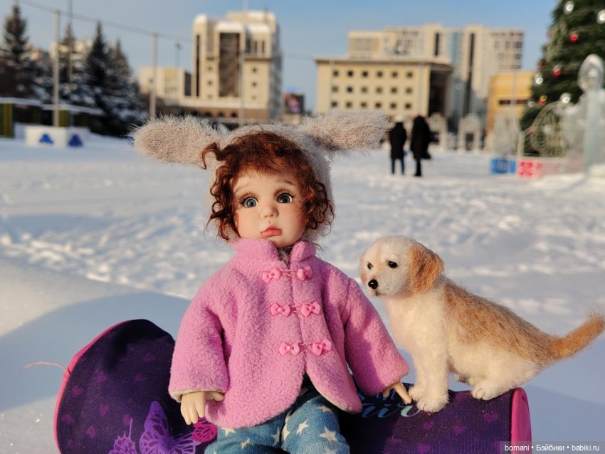 Постновогоднее — Куклы Miroxdolls (Оксана Миронова): российские БЖД (фото 2)
