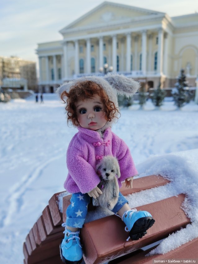 Постновогоднее — Куклы Miroxdolls (Оксана Миронова): российские БЖД (фото 8)