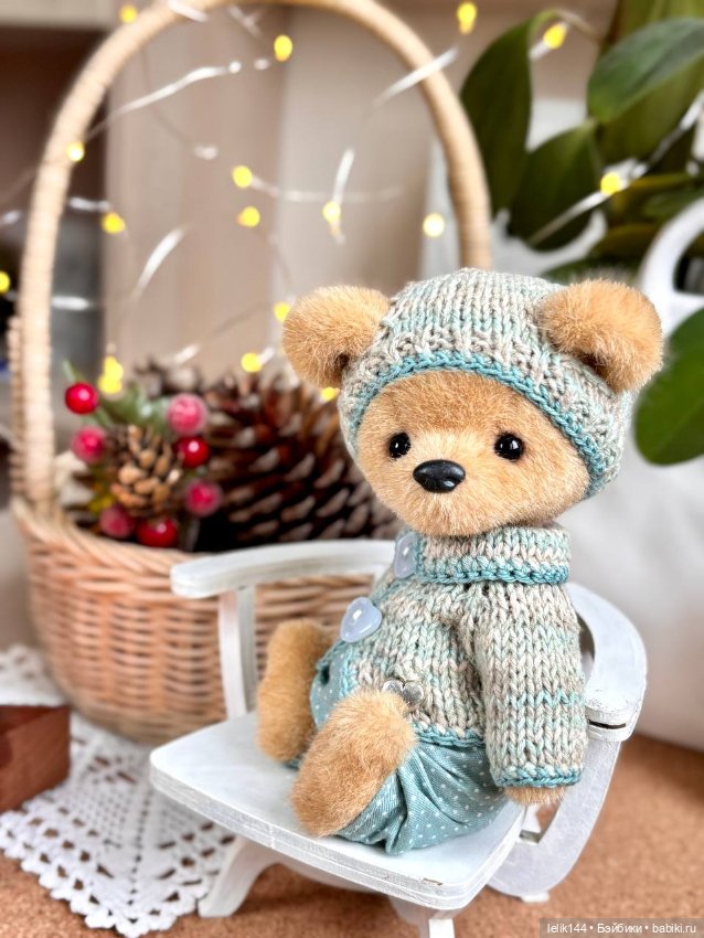 Мой плюшевый мишка Никки — Авторские мишки Тедди и друзья: фото (фото 6)