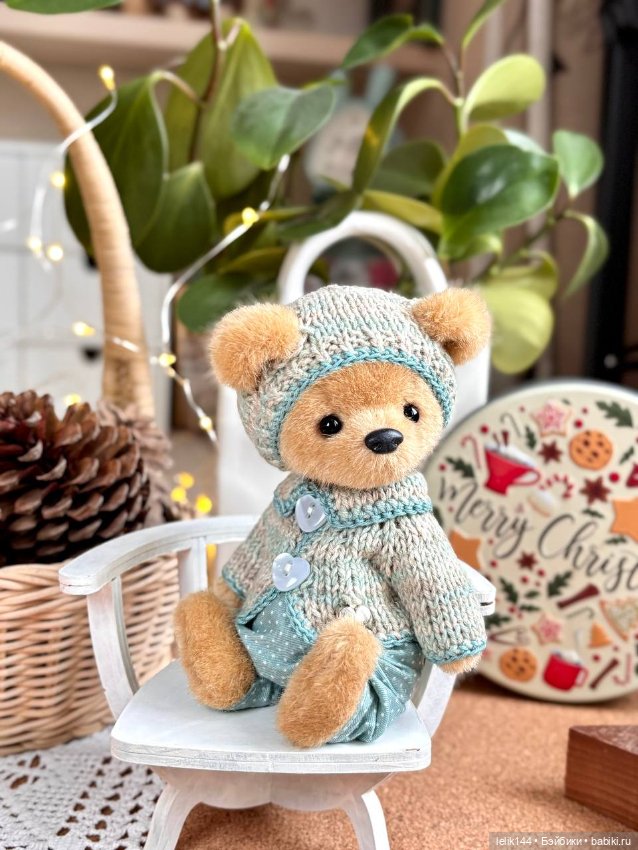 Мой плюшевый мишка Никки — Авторские мишки Тедди и друзья: фото (фото 8)