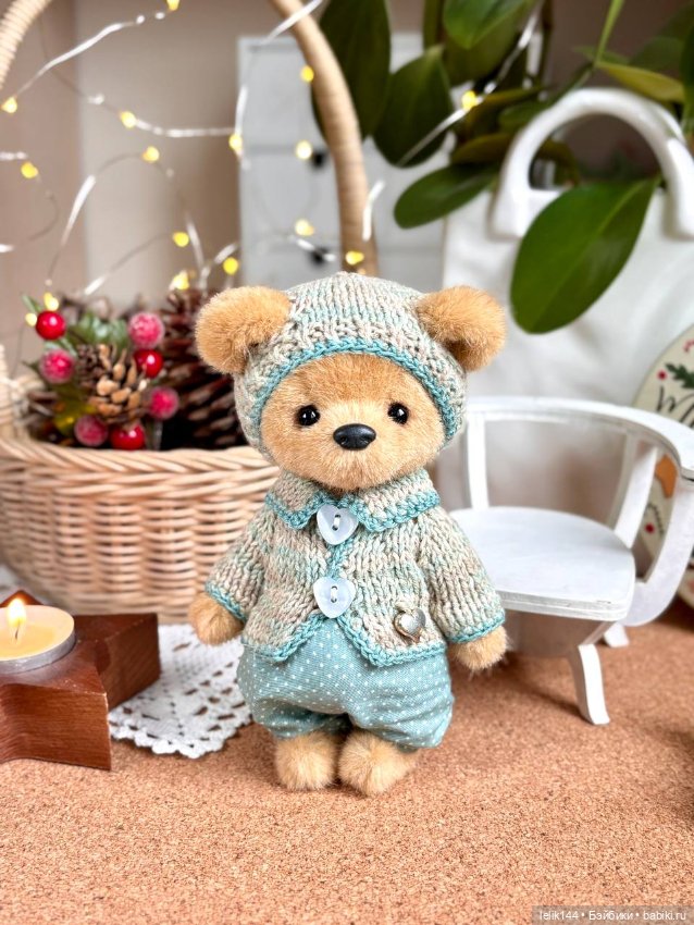 Мой плюшевый мишка Никки — Авторские мишки Тедди и друзья: фото (фото 7)