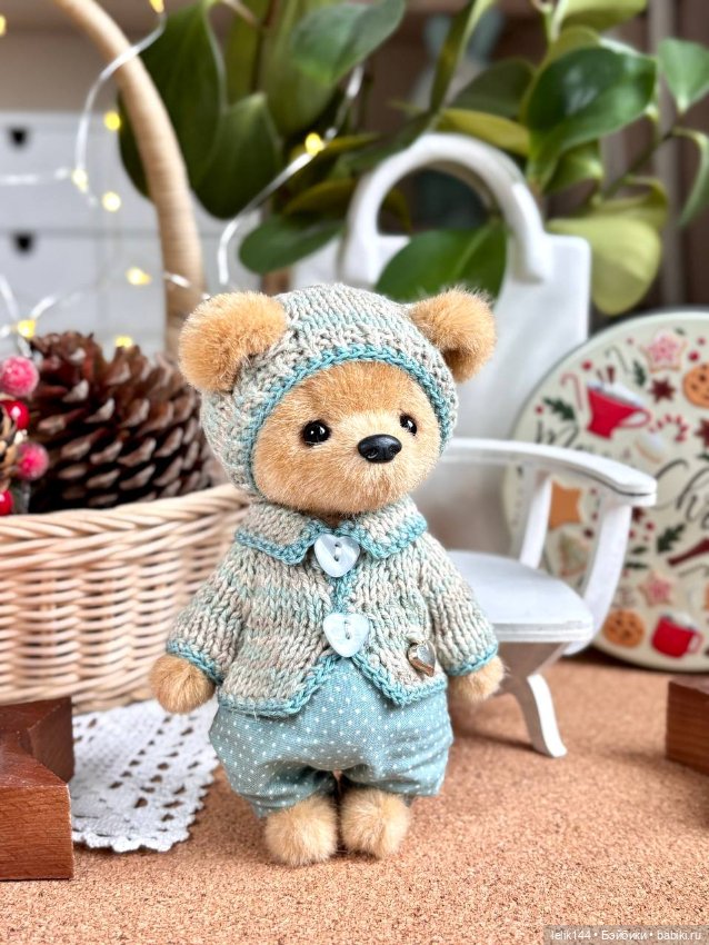 Мой плюшевый мишка Никки — Авторские мишки Тедди и друзья: фото (фото 5)