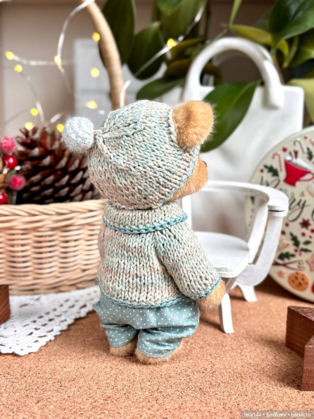 Мой плюшевый мишка Никки — Авторские мишки Тедди и друзья: фото (фото 4)