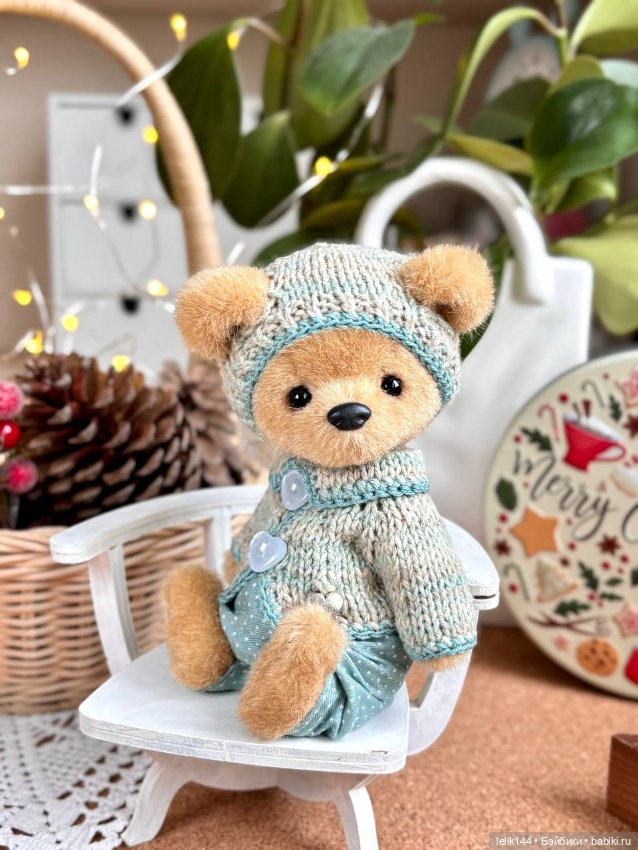 Мой плюшевый мишка Никки — Авторские мишки Тедди и друзья: фото (фото 2)