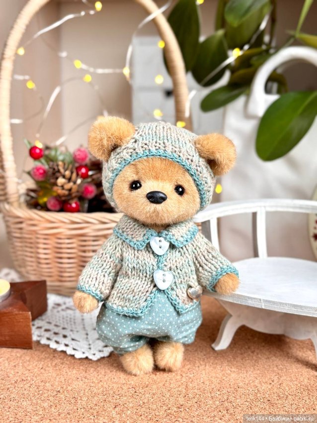 Мой плюшевый мишка Никки — Авторские мишки Тедди и друзья: фото