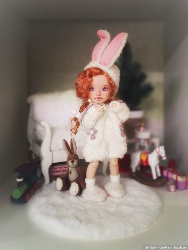 Праздничные зайки — Авторские куклы BJD (БЖД) у нас дома: фото