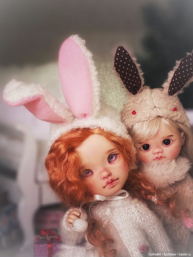 Праздничные зайки — Авторские куклы BJD (БЖД) у нас дома: фото (фото 10)