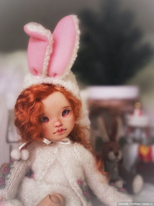 Праздничные зайки — Авторские куклы BJD (БЖД) у нас дома: фото