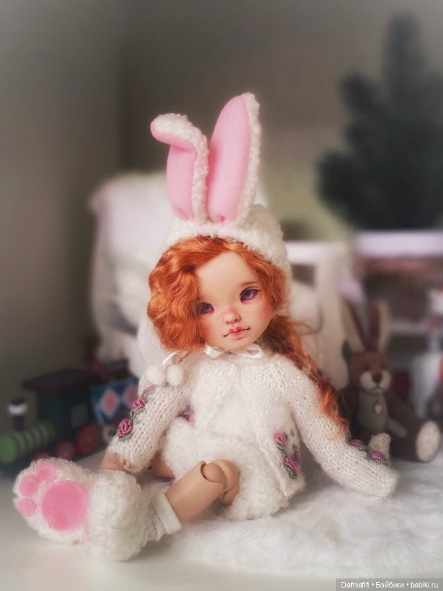 Праздничные зайки — Авторские куклы BJD (БЖД) у нас дома: фото