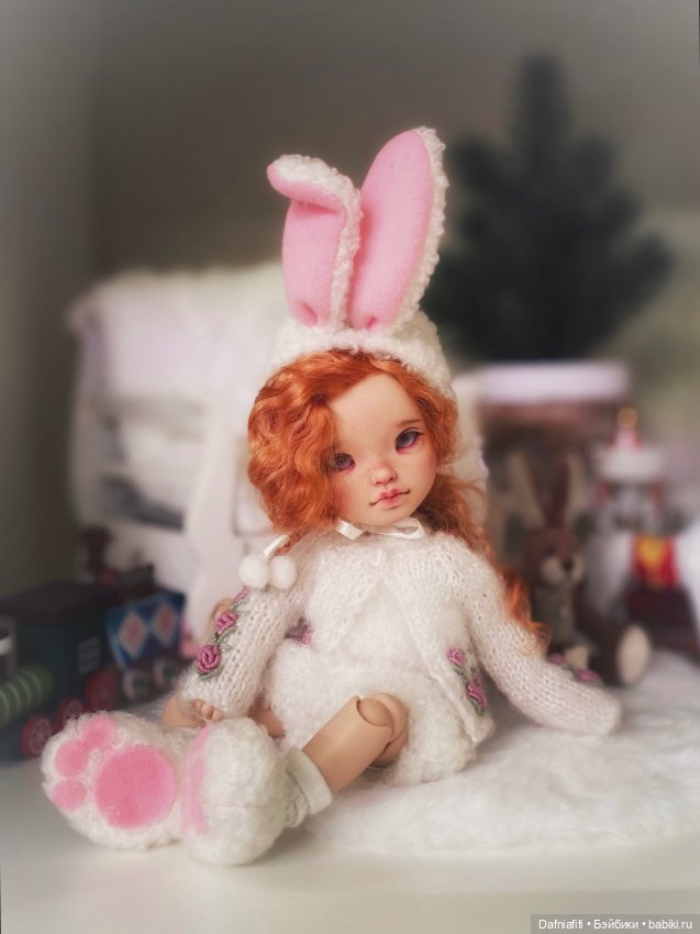Праздничные зайки — Авторские куклы BJD (БЖД) у нас дома: фото