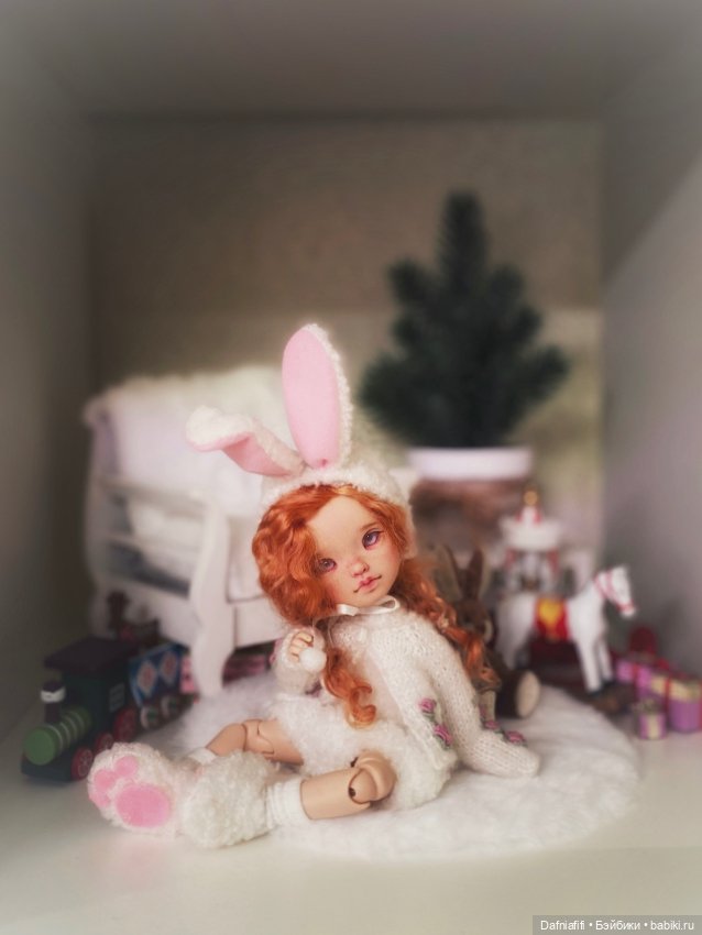 Праздничные зайки — Авторские куклы BJD (БЖД) у нас дома: фото