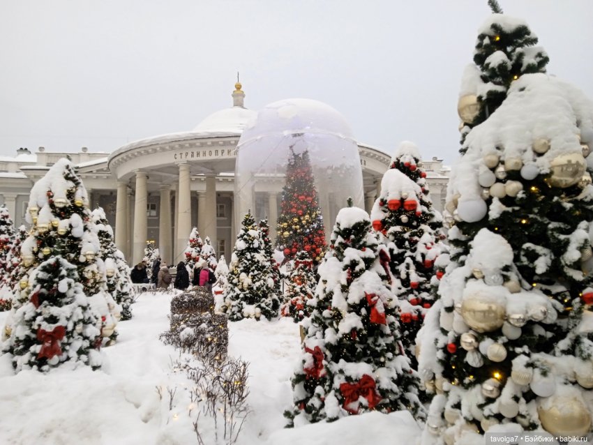 Самая красивая новогодняя локация в Москве зимой 2025-2026