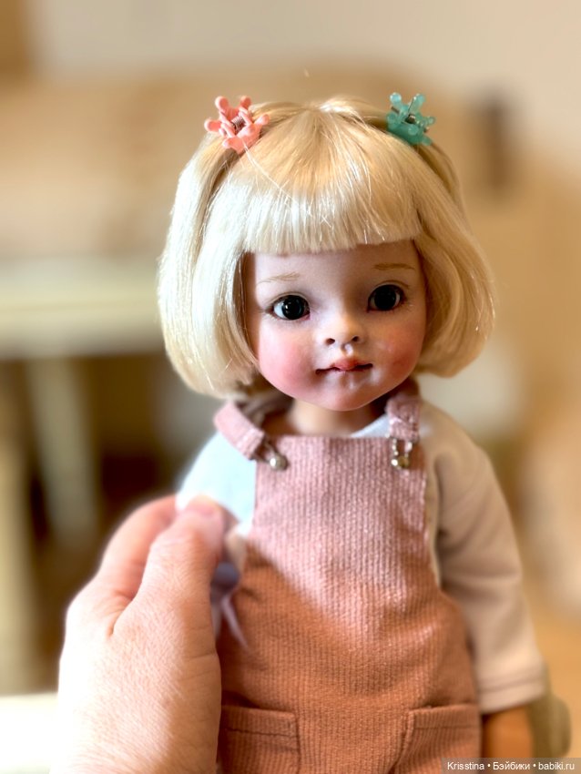 Моя нежная девочка 💗 — ООАК Paola Reina (Паола Рейна) и испанских кукол: перерисовка (фото 2)
