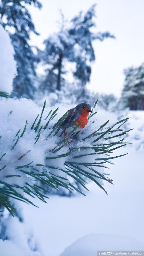 В новогоднем лесу ❄️❄️❄️ — Куклы Sylvia Natterer (Сильвия Наттерер): Gotz (фото 6)