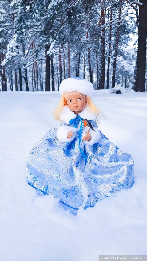 В новогоднем лесу ❄️❄️❄️ — Куклы Sylvia Natterer (Сильвия Наттерер): Gotz