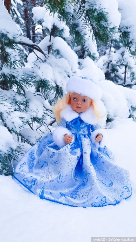 В новогоднем лесу ❄️❄️❄️ — Куклы Sylvia Natterer (Сильвия Наттерер): Gotz (фото 5)