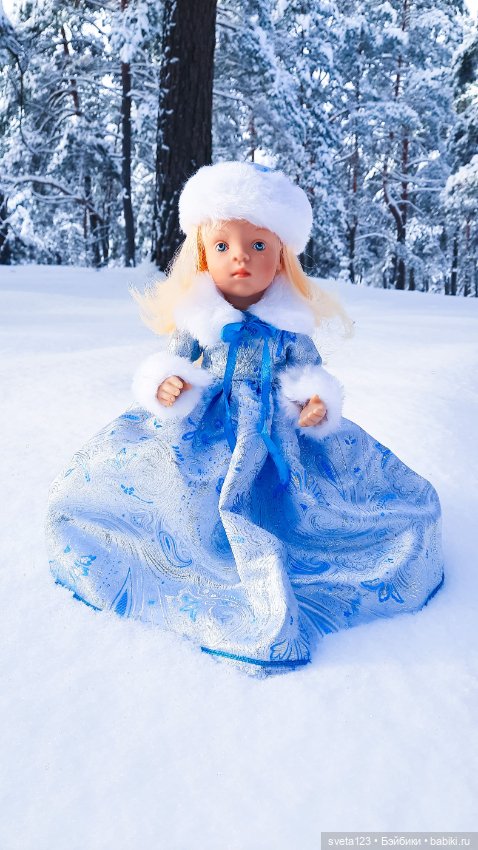 В новогоднем лесу ❄️❄️❄️ — Куклы Sylvia Natterer (Сильвия Наттерер): Gotz