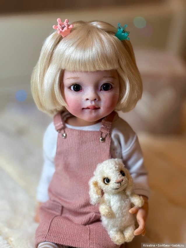 Моя нежная девочка 💗 — ООАК Paola Reina (Паола Рейна) и испанских кукол: перерисовка (фото 3)