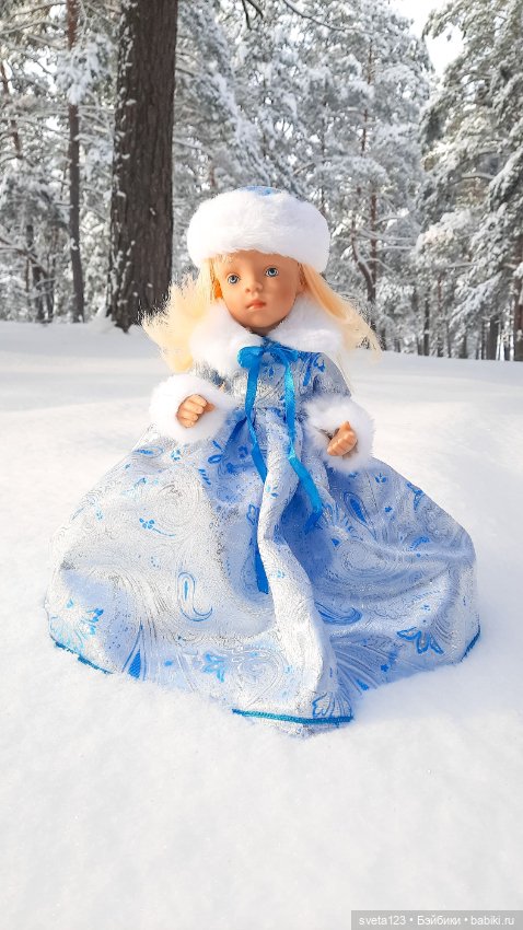 В новогоднем лесу ❄️❄️❄️ — Куклы Sylvia Natterer (Сильвия Наттерер): Gotz