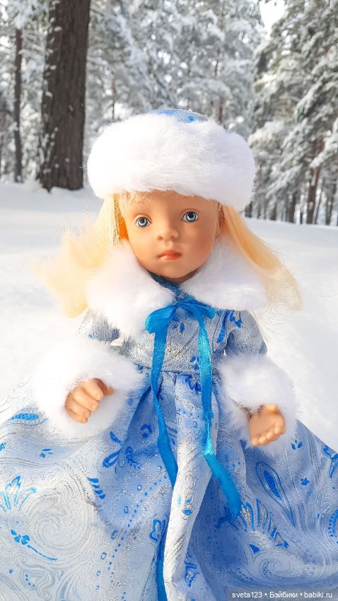 В новогоднем лесу ❄️❄️❄️ — Куклы Sylvia Natterer (Сильвия Наттерер): Gotz