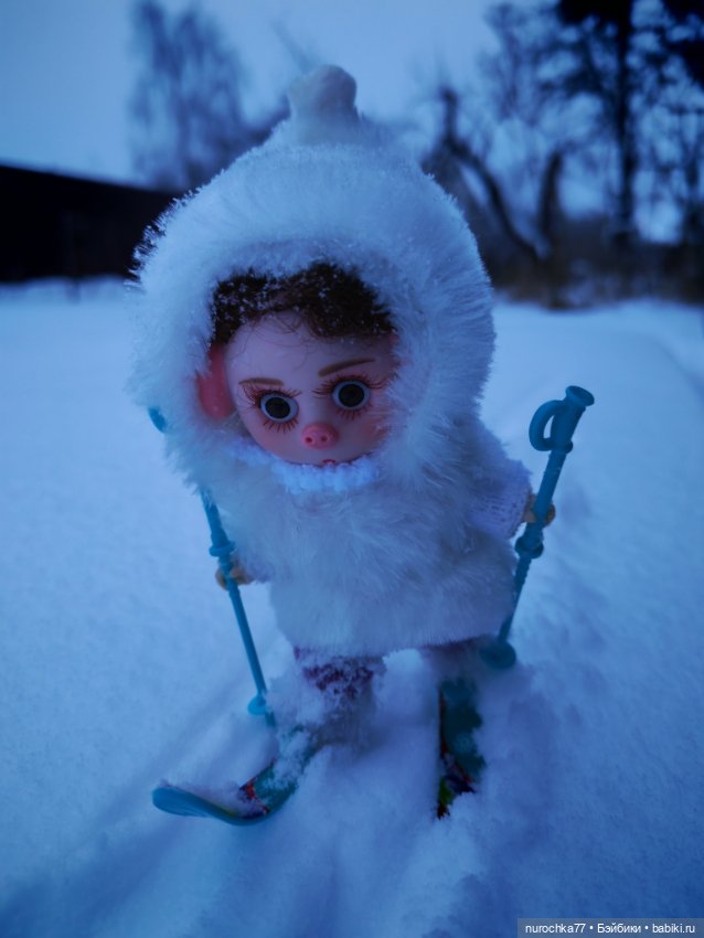 Про Нафочку. Лыжница — Гибриды шарнирных кукол (не БЖД): подбор тела (фото 3)