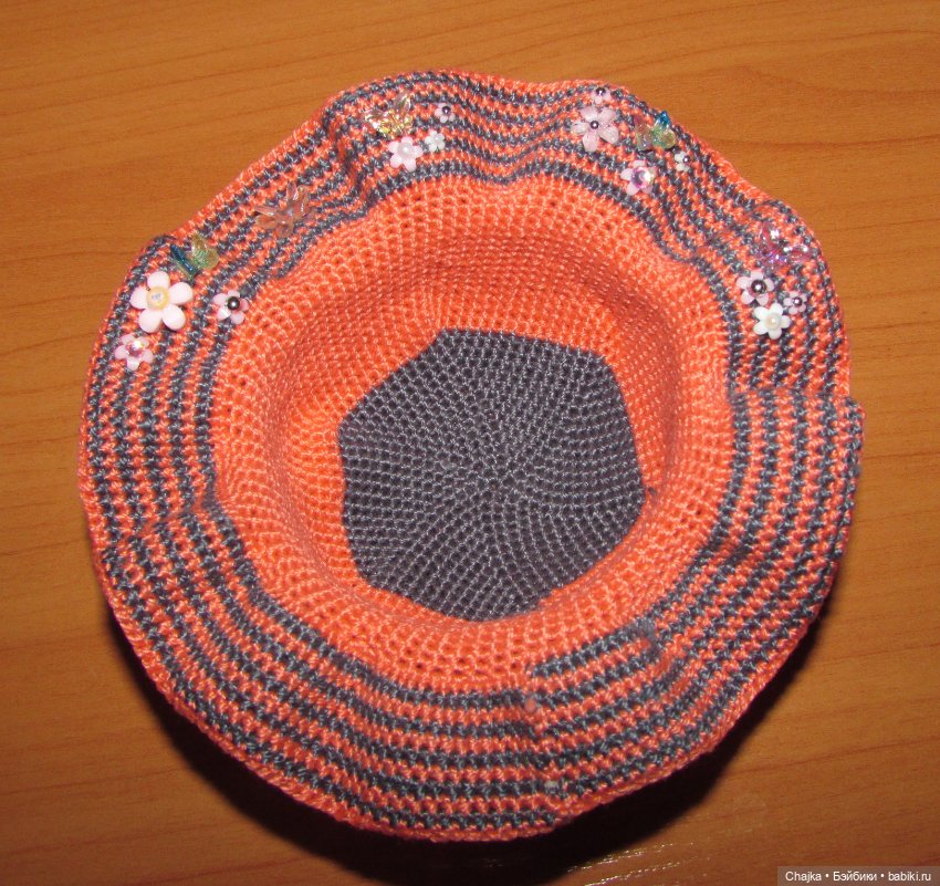 Авторский вязаный наряд\комплект с шляпой "Цветочная Фея-1" на кукол ГДР Кисс Ми \ Kiss Me