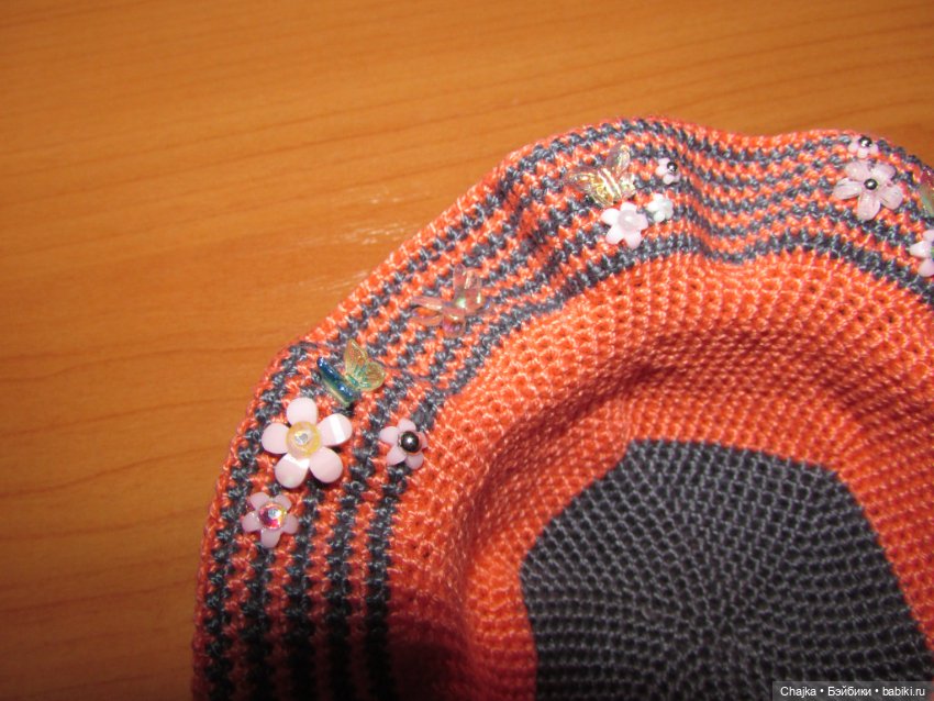 Авторский вязаный наряд\комплект с шляпой "Цветочная Фея-1" на кукол ГДР Кисс Ми \ Kiss Me