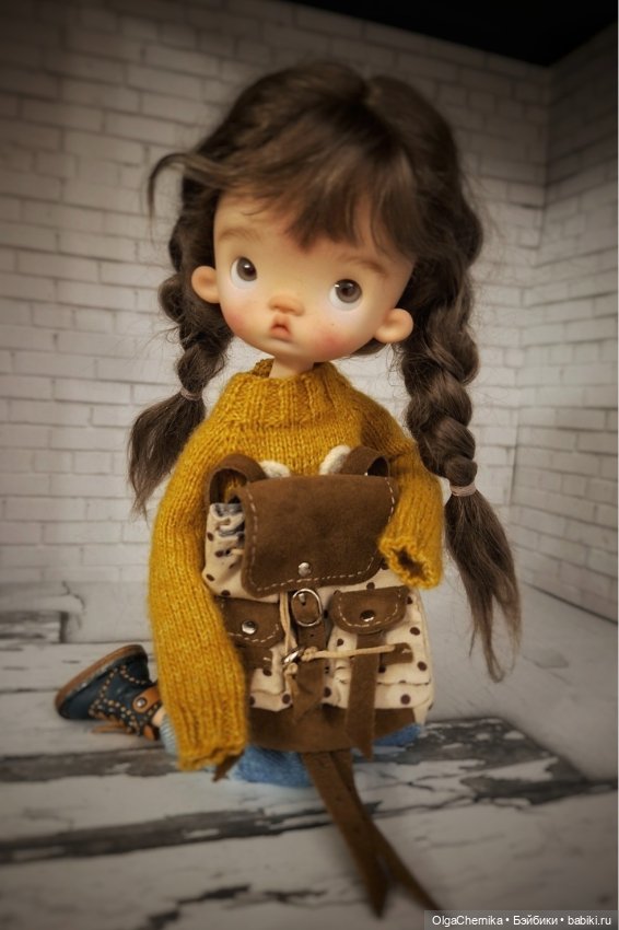 Пузырик приехала)) — Куклы Landoudou и Birdie: Дизайнерский винил (фото 2)