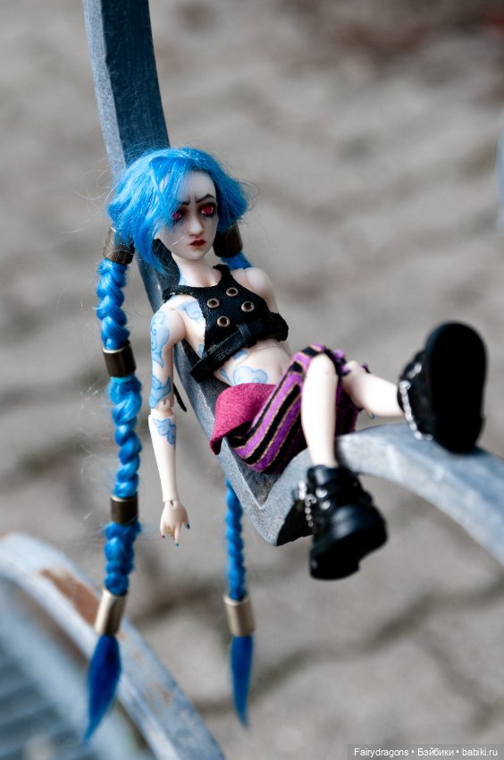 Джинкс из Аркейна. Фотосет: Депрессия (фото 2)