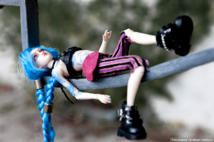 Джинкс из Аркейна. Фотосет: Депрессия (фото 5)