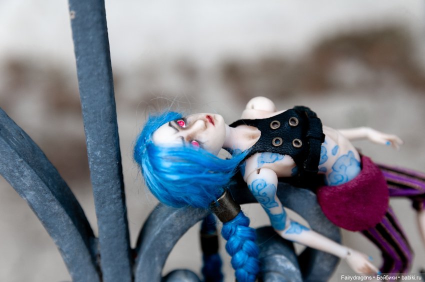 Джинкс из Аркейна. Фотосет: Депрессия