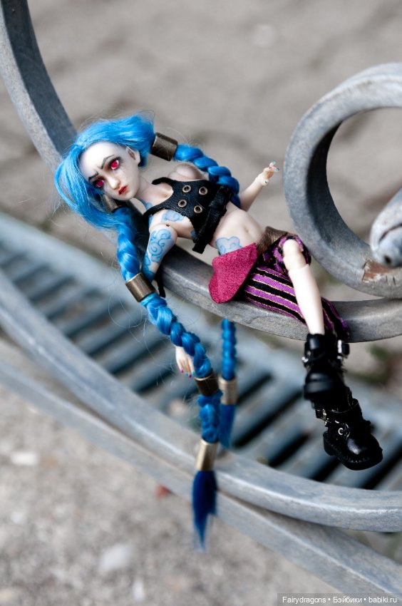 Джинкс из Аркейна. Фотосет: Депрессия (фото 6)