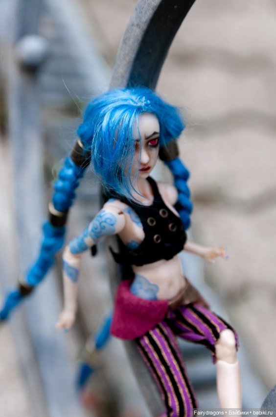 Джинкс из Аркейна. Фотосет: Депрессия (фото 9)