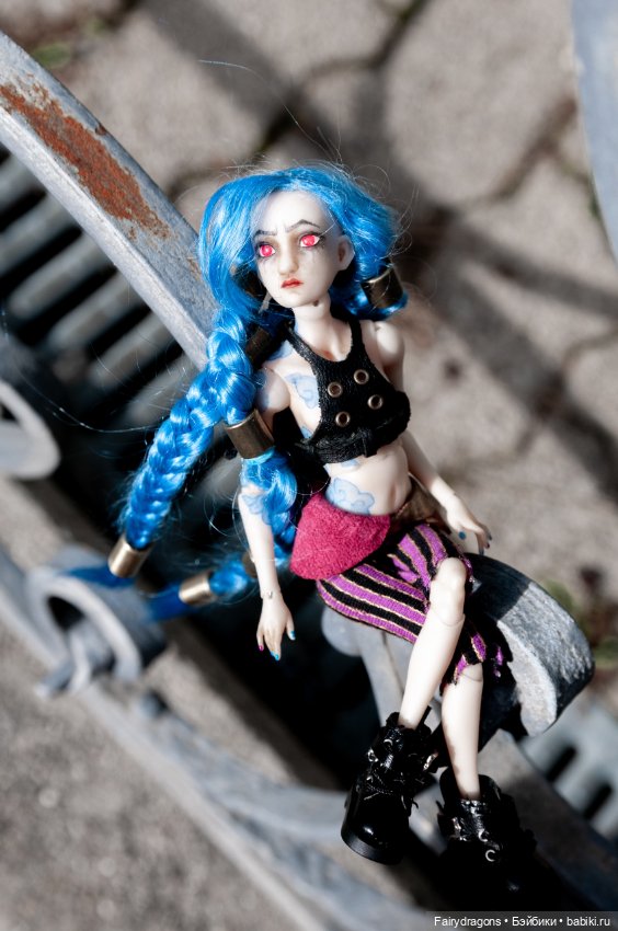 Джинкс из Аркейна. Фотосет: Депрессия (фото 10)