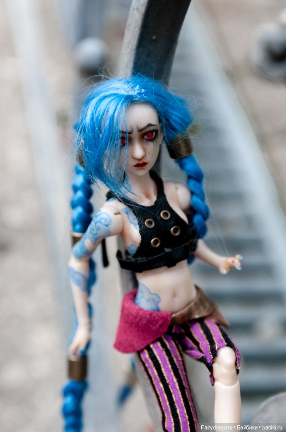 Джинкс из Аркейна. Фотосет: Депрессия (фото 8)