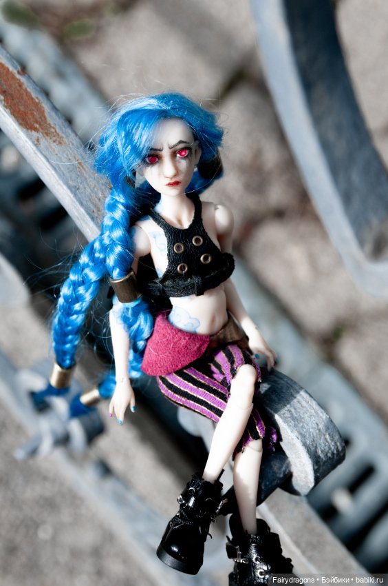 Джинкс из Аркейна. Фотосет: Депрессия (фото 4)