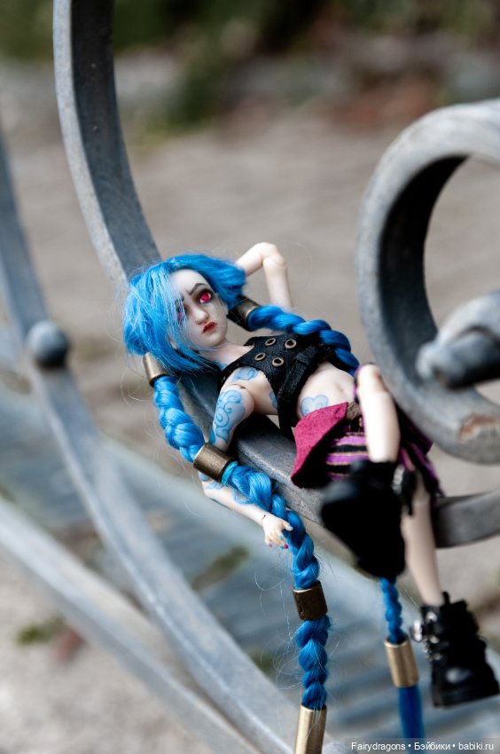 Джинкс из Аркейна. Фотосет: Депрессия (фото 7)