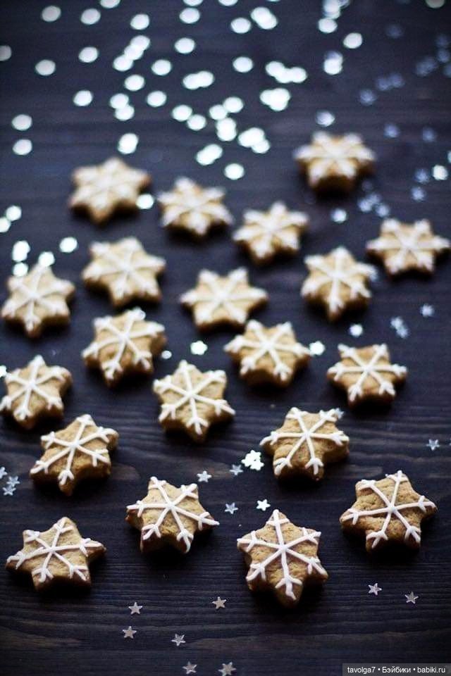 Новогодние десерты и снежная тема