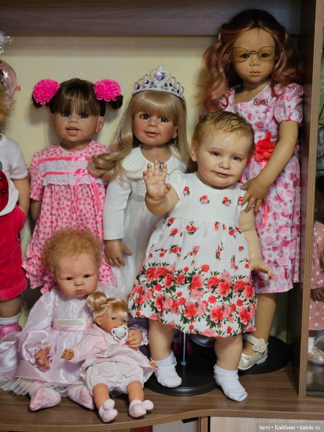 Зоечка у елочки — Куклы Реборн (Reborn): домашние фото (фото 9)