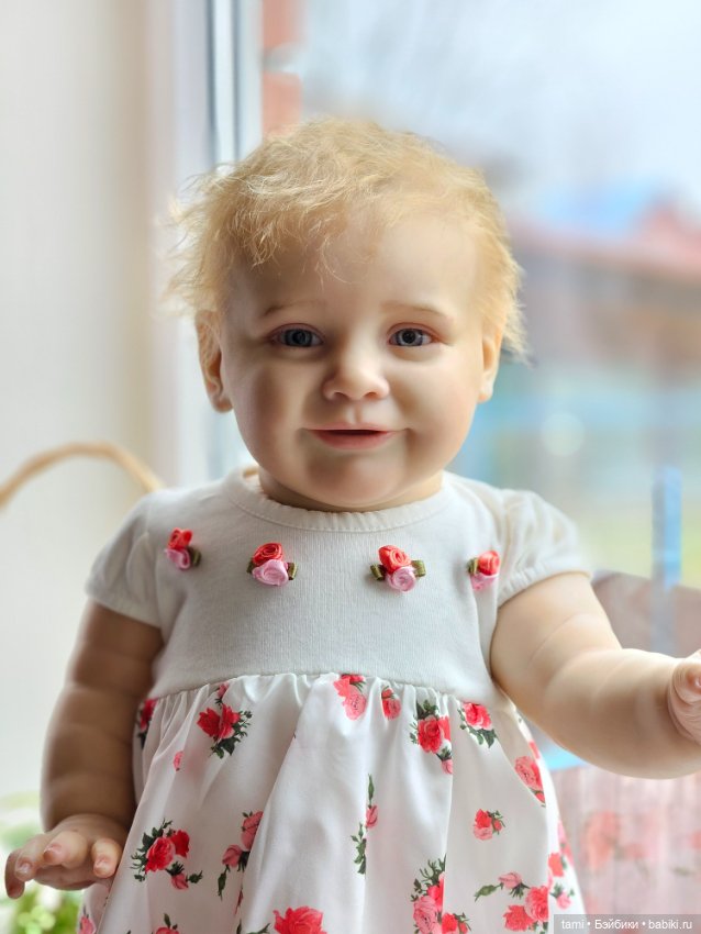 Зоечка у елочки — Куклы Реборн (Reborn): домашние фото