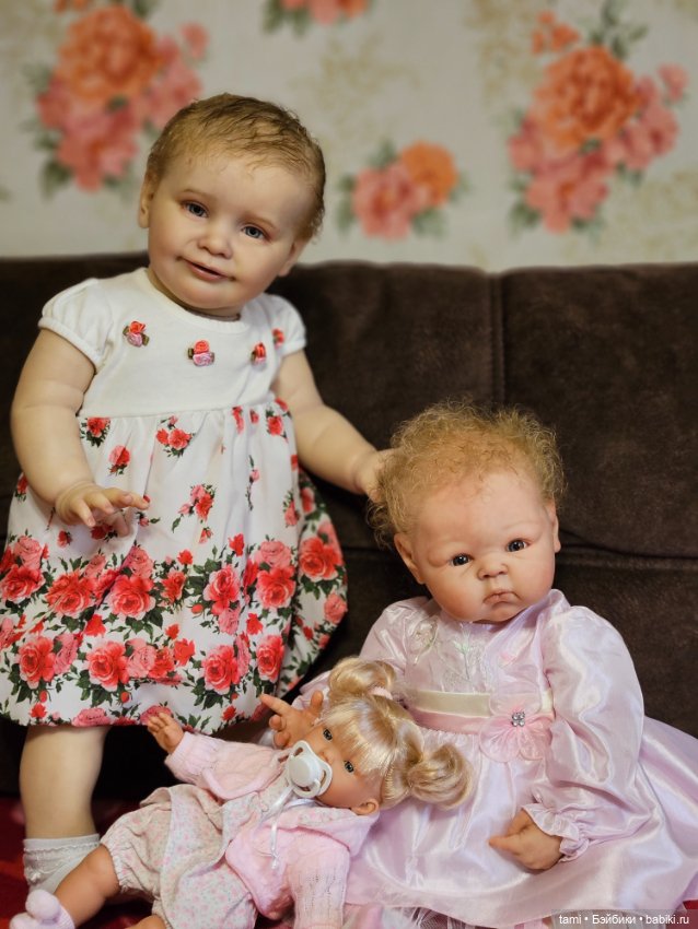 Зоечка у елочки — Куклы Реборн (Reborn): домашние фото (фото 8)