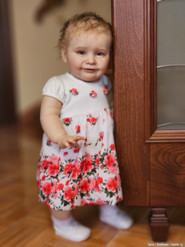 Зоечка у елочки — Куклы Реборн (Reborn): домашние фото