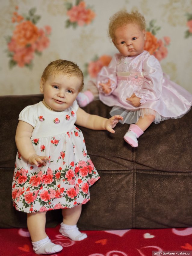 Зоечка у елочки — Куклы Реборн (Reborn): домашние фото (фото 6)