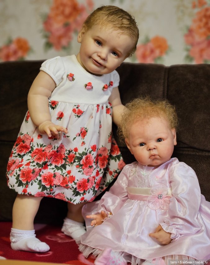 Зоечка у елочки — Куклы Реборн (Reborn): домашние фото (фото 7)