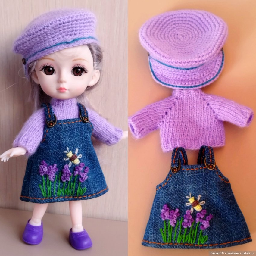 Новый джинсовый нарядик для баболишек