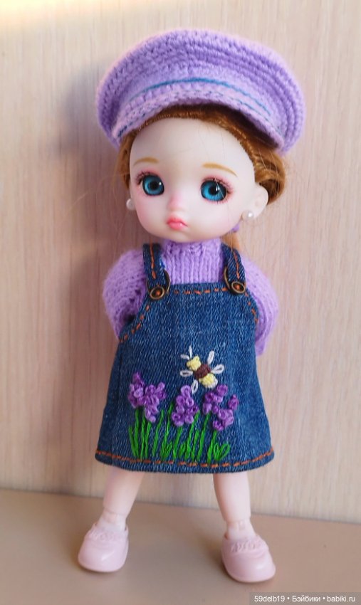 Новый джинсовый нарядик для баболишек (фото 6)