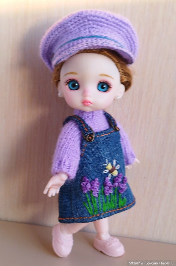 Новый джинсовый нарядик для баболишек (фото 7)