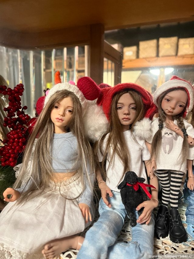Старый НОВЫЙ год 🎄🎄🎄 — Домашние фото авторских кукол: личные коллекции (фото 3)