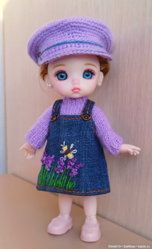 Новый джинсовый нарядик для баболишек (фото 8)